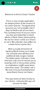 Black Cherry Ice Cream Tracker