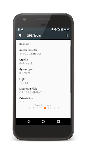 GPS Test and Status Screen 3