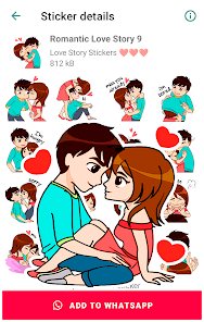 Imágen 16 Pegatinas amor para WhatsApp android