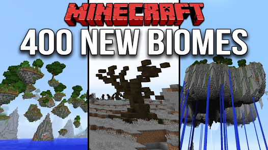 Captura 6 Biomes Mod for Minecraft android