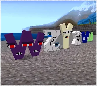 M alphabet lore Minecraft Mob Skin