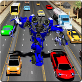 Robot Transform Traffic Racer icon