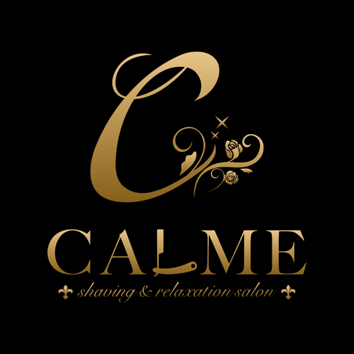 CALME shaving&relaxation salon logo