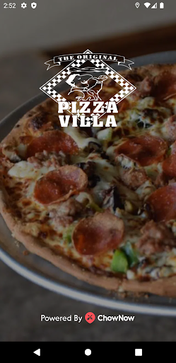 Android application The Villa Pizza screenshort