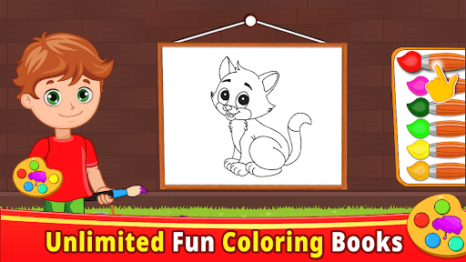 Android application Kids Drawing Games For Toddler screenshort
