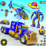 Cover Image of Download Police Truck Robot Transforms  APK