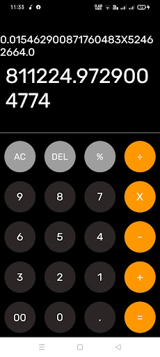 All in One Calculator Screen 3