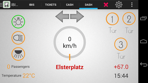 IBIScontrol Screen 2