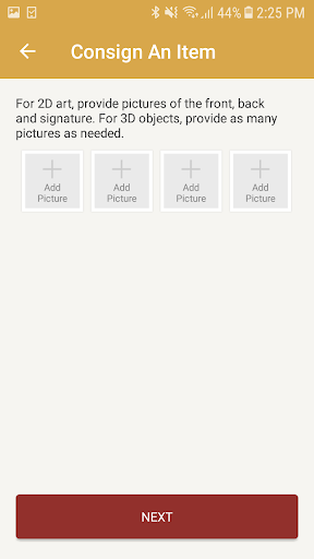 Storage Bidder Screen 2
