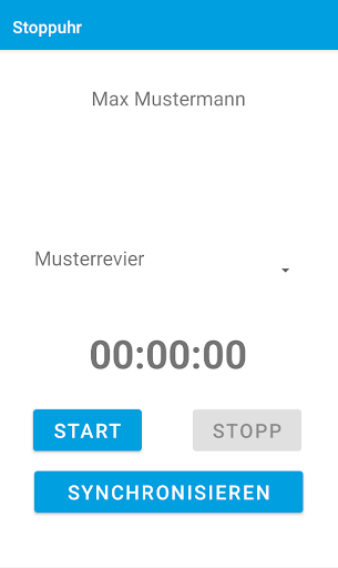 Barz Stoppuhr Screen 2