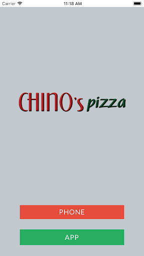 Android application Chinos Pizza TS24 screenshort