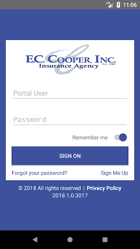 Android application E.C. Cooper screenshort