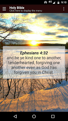Android application Holy Bible screenshort
