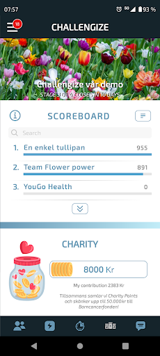Challengize Screen 3