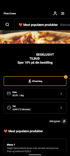 Pizza Crossa - Odense Screen 3