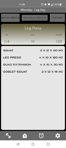 Workout PRO Screen 3