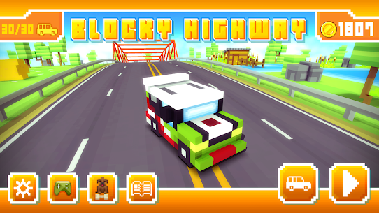 Blocky Highway: Traffic Racing 6