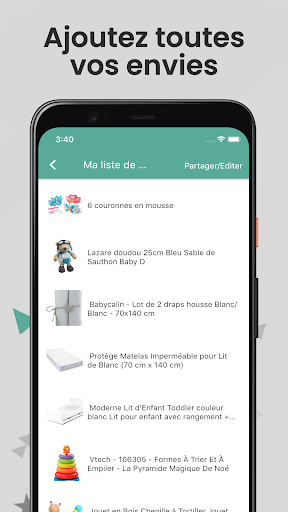 iKadoo - Liste de cadeaux Screen 3