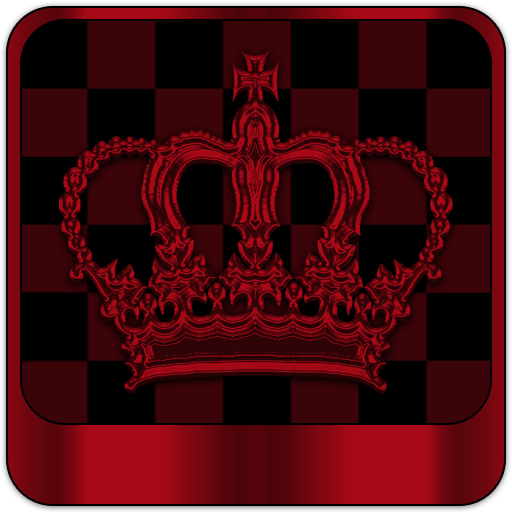 Red Chess Crown theme logo