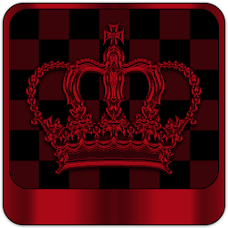 Ikonas attēls “Red Chess Crown theme”