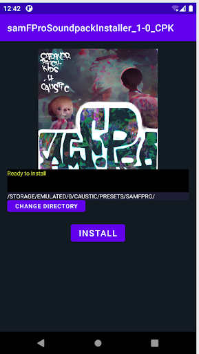 Android application Caustic 3 Expansion Soundpack screenshort