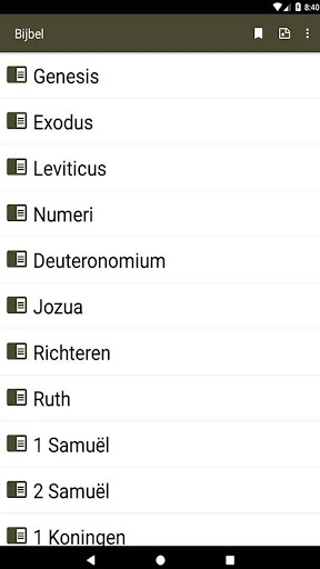 Bible app in Dutch with audio Screen 2