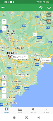 Thành Đạt GPS Screen 2