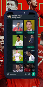 Imágen 3 Cristiano Ronaldo GIF Sticker android