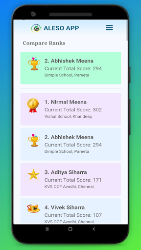 Aleso - Learning App Screen 2