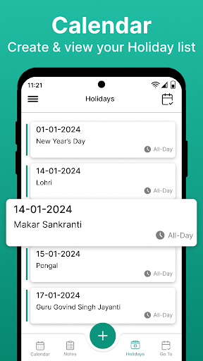 Calendar 2024 Screen 3