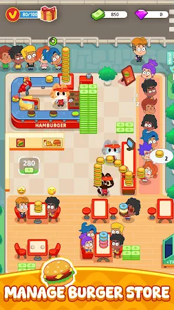Game screenshot Kitty Go: Food Tycoon mod apk