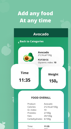 Nutis - fitness & nutrition Screen 2