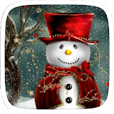 Snowman White Theme icon