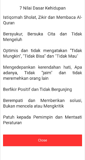 Android application Surau Kita screenshort