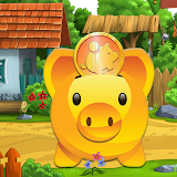 Golden Piggy - Cross the Obstacles & Win the Coins icon