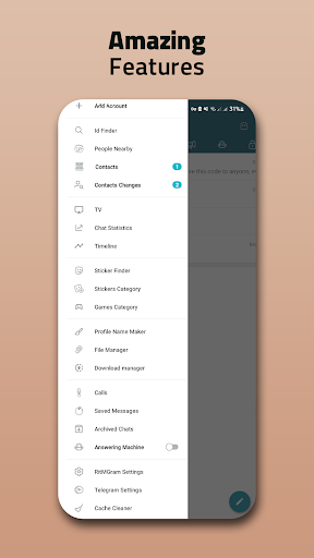 Android application RitMGram ( Anti-Filter Fast ) screenshort