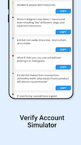 Verify Account Icon Simulator - Apps on Google Play