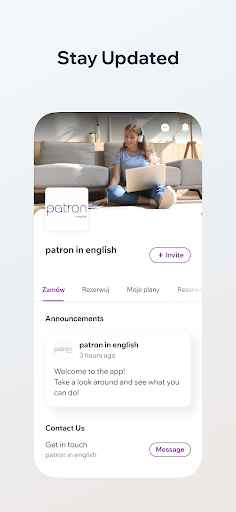 patron in english Screen 2