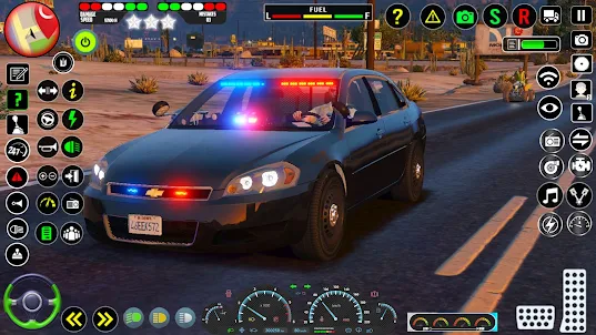 US Police Car Driving Games 3D