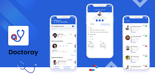 Android application Doctoray for Doctors screenshort