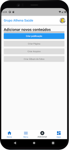 Intranet Athena Screen 3