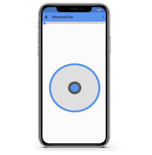 Android application Bluetooth Car screenshort