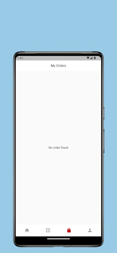 Android application Foodzi Delivery screenshort