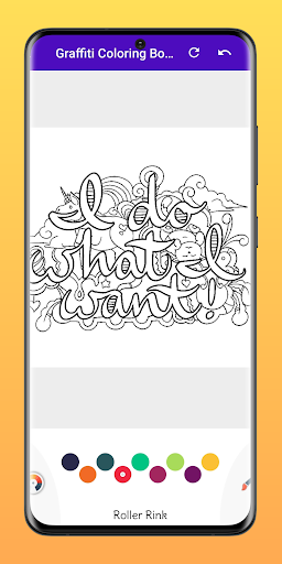 Cool Graffiti Coloring Book Screen 2