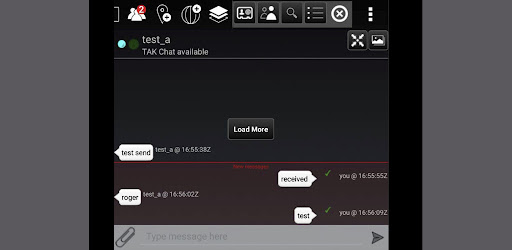 Android application ATAK Plugin: TAK Chat screenshort
