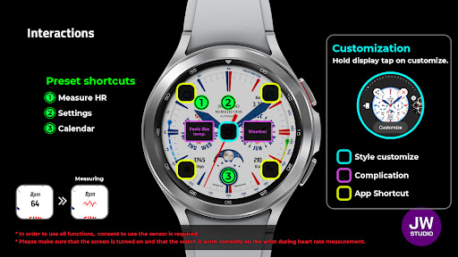 JW064 jwstudio watchface Screen 3