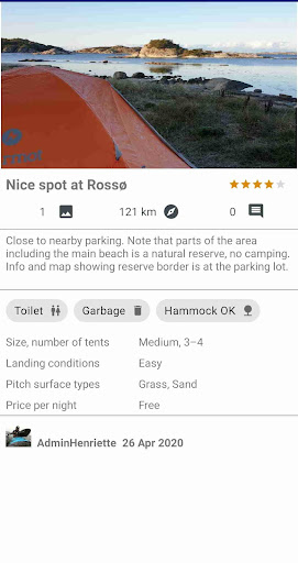 KayaCamp - kayak campfinder Screen 3