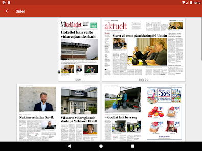 Screenshot 13 Vikebladet Vestposten eAvis android