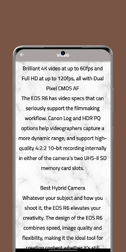 Canon EOS R6 Guide Screen 3