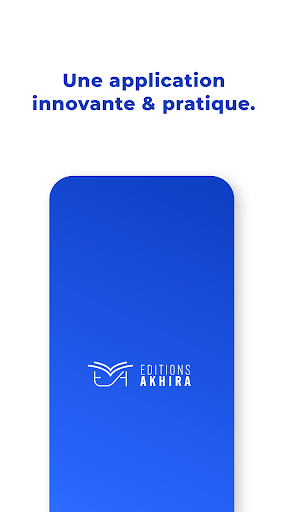 Android application Editions Akhira screenshort